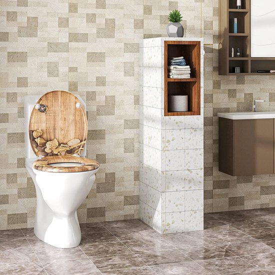 siège de toilette haut de gamme - siège de toilette - siège de toilette  Premium -... | bol.com