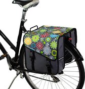 Luggage carrier bag, water-repellent and tear-resistant, Bagagedragertas \ fietstas voor bagagedrager 6.8 gallons