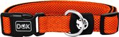 Ddoxx® Hondenhalsband Air Mesh, Verstelbaar, Opgevuld - Voor kleine en grote honden - Veel kleuren - Oranje, M