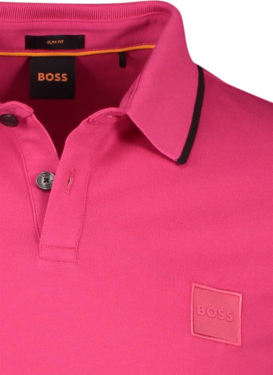 Hugo Boss polo roze Passertip XL