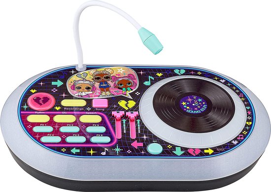 LOL Surprise DJ Party Mixer - Speelgoed Instrument - Draaitafel Kind - met  Microfoon | bol.com