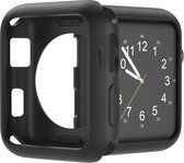 DrPhone FC4 – 41mm Case – Kras En Schokbestendige TPU Hoesje – Geschikt Voor Apple Watch 7 (41mm) - Zwart