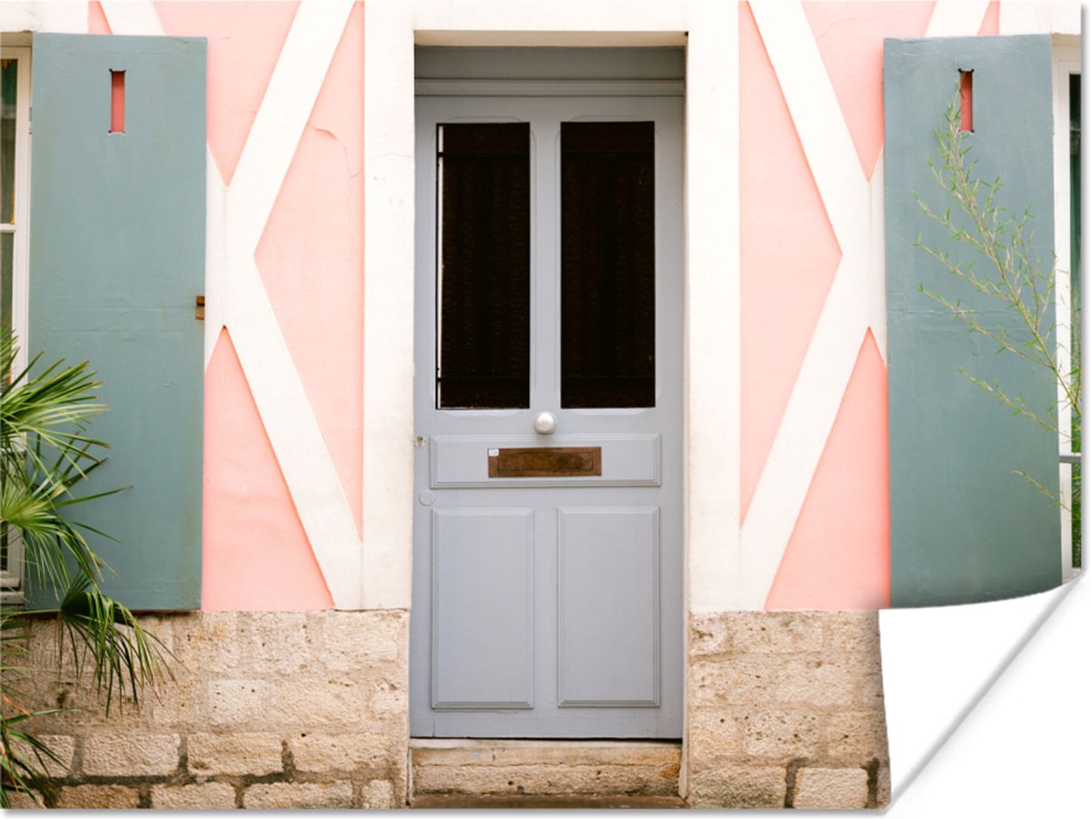 Roze - Deur - Architectuur - Huis