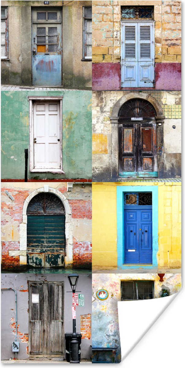Deuren - Regenboog - Architectuur - Collage