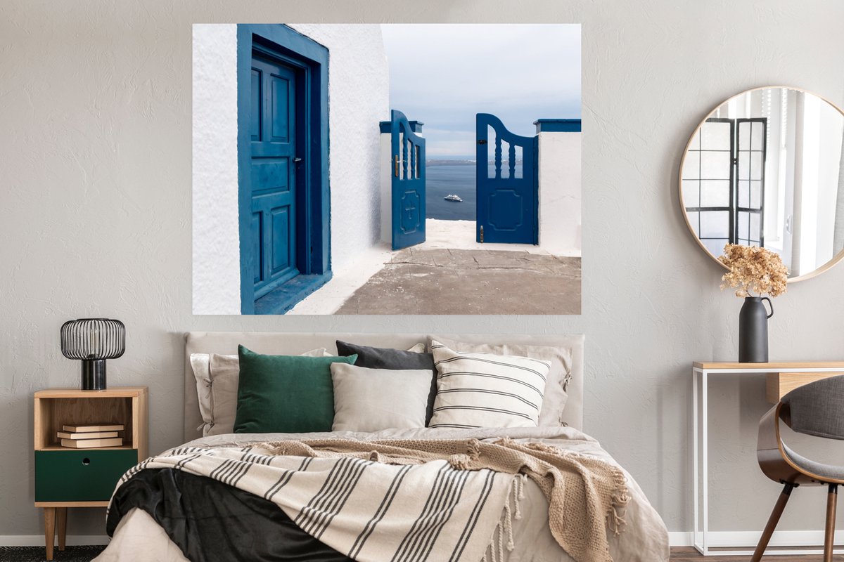 Deur - Blauw - Wit - Architectuur