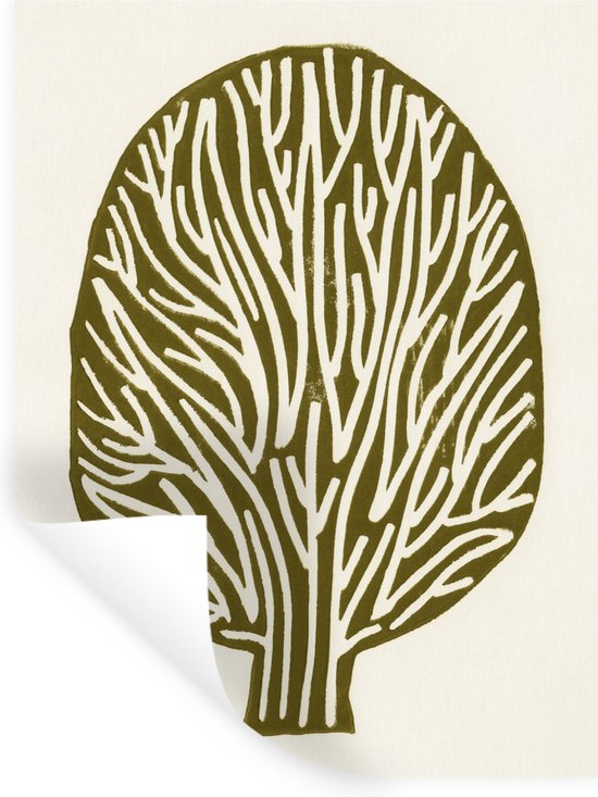 Fine Forest Muurstickers - Natuurlijke, Transparante stickers