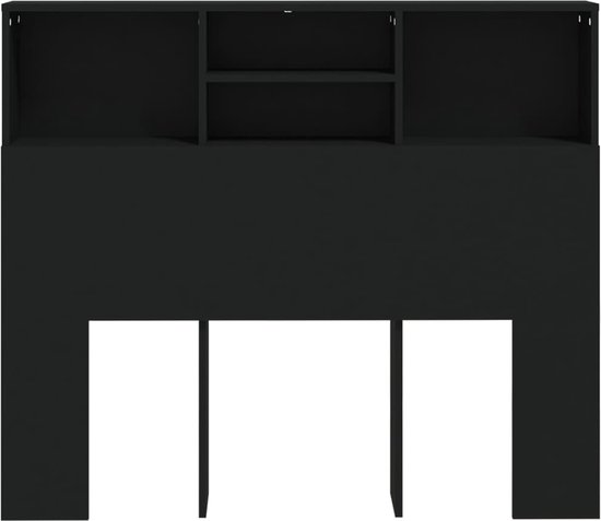 vidaXL Hoofdbordkast 120x19x103,5 cm wit, hoofdeindekast, bedombouw kast, hoofdbord, hoofdbord kast, bedombouw, hoofdeinde, bedkast, hoofdeindekasten