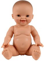 Paola Reina Gordi baby doll fille nue poupée souriante 34cm