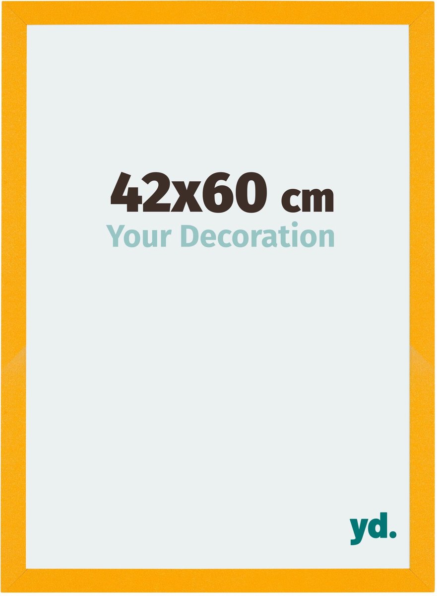 Your Decoration - Fotolijst 42x60 cm - MDF - Geel - Mura