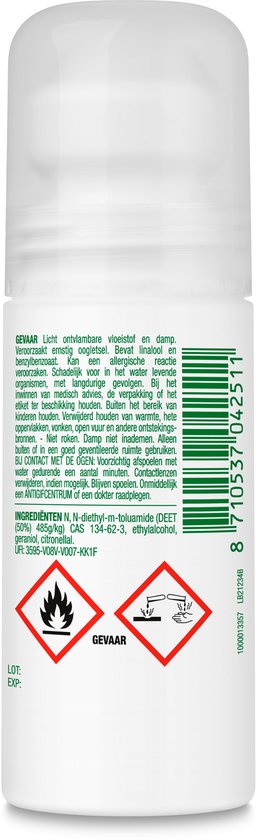 Jungle Formula Maximum Roll on - Muggenbescherming - 50% DEET - 50ml