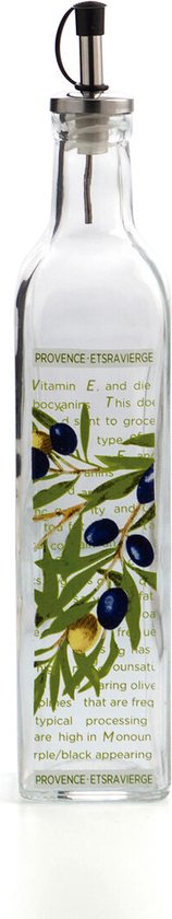 Oliera Antigoccia Quid Renova - In Acciaio Inox, Da 75cl, Design Moderno E Trasparente, 15x15x30 Cm - Foto 2