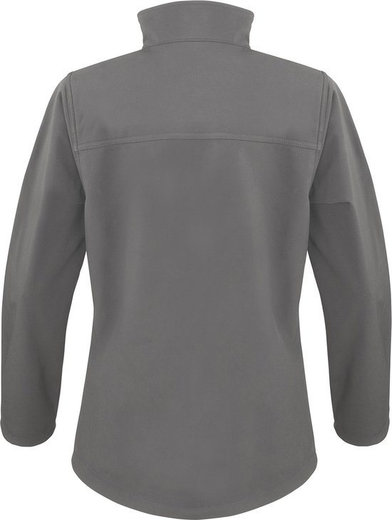 Dames Classic Softshell Outdoorjas Result maat L Grijs