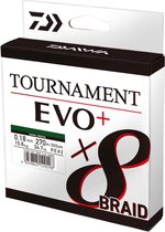 Diawa Tournament X8 Braid EVO+ - Vislijn - 0.12mm - 135m