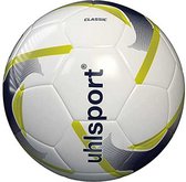 UHLSPORT Classic Voetbal Ball - White / Marine / Yellow Fluo - Taille 3