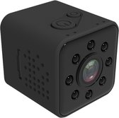 DrPhone SQ Series 2 - Mini caméra WiFI - Caméra d'action étanche Actioncam - Full HD 1920x1080 - Objectif super large 155° - Zwart