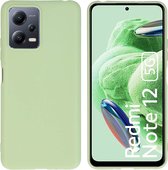 iMoshion Hoesje Geschikt voor Xiaomi Redmi Note 12 / Poco X5 5G Hoesje Siliconen - iMoshion Color Backcover - groen