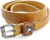 Kidzzbelts Meisjesriem JeanskinderriemVintage 1807 - Naturel - 75 cm