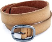 Kidzzbelts Meisjesriem 1710 - Camel - 65 cm