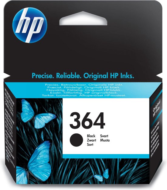 HP 364 Inktcartridge Zwart bol