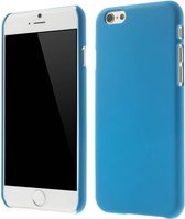 Blauw effen iPhone 6 hardcase