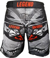 Legend Sports Kickboksshort Spartan Mma Unisex Grijs Maat L