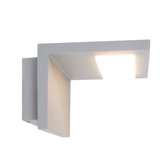 Trio Leuchten Trave - Wandlamp - 1 lichts - D 130 mm - grijs