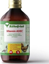 Röhnfried Vitamine ADEC 1000 ml voor runderen, varkens en pluimvee