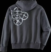 Terratrend Hoodie heren zwart/grijs maat L