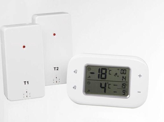 In zicht Wegrijden Wegrijden Westfalia Digitale koelkast thermometer met alarm | bol