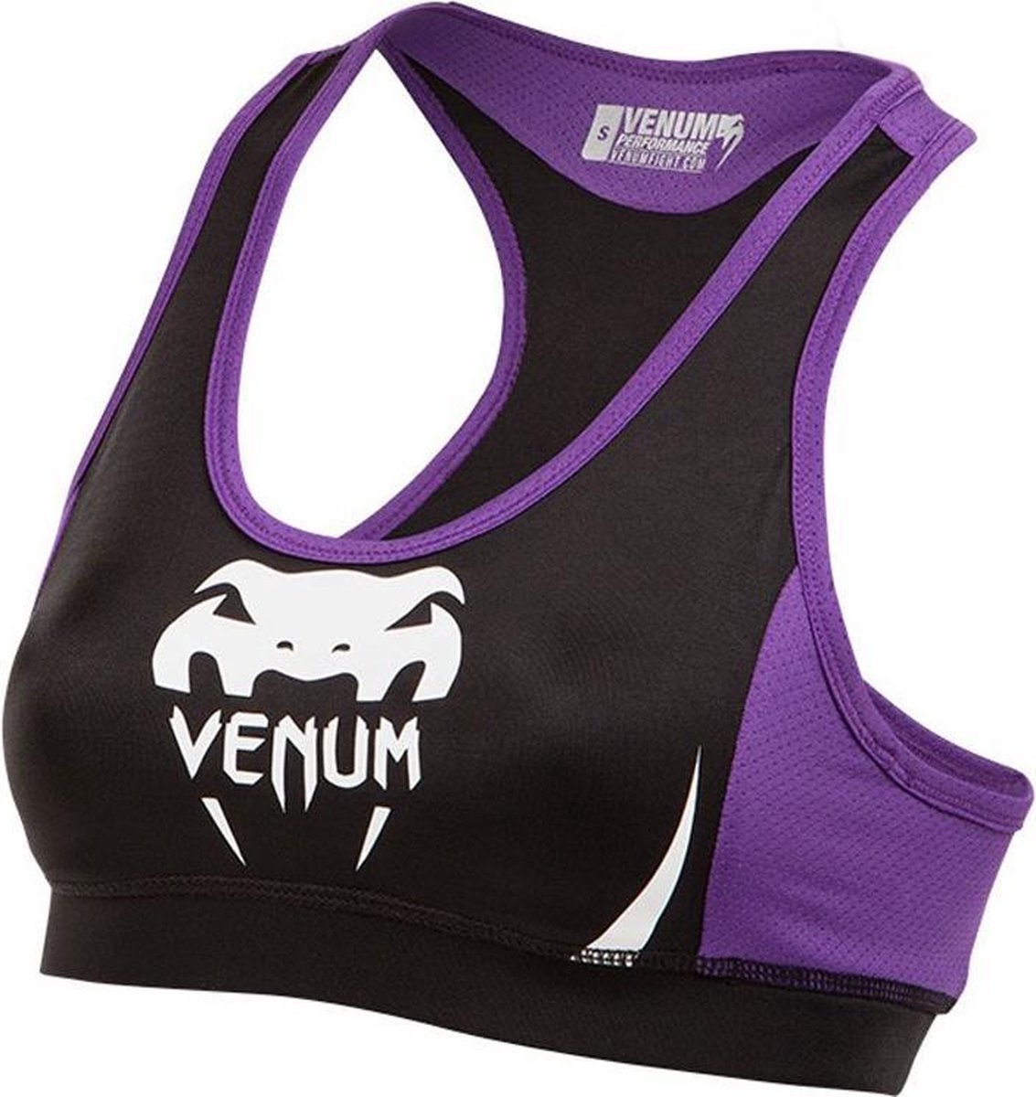 Venum Body Fit Top - zwart/paars - XS