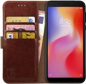 Rosso Element Xiaomi Redmi 6 Hoesje Book Cover Bruin