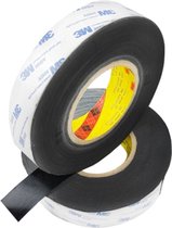 Dubbelzijdig Tape - 5 mm - Zwart - 3M