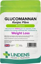 Glucomannan (Konjac-vezel) 500 mg (90 capsules)