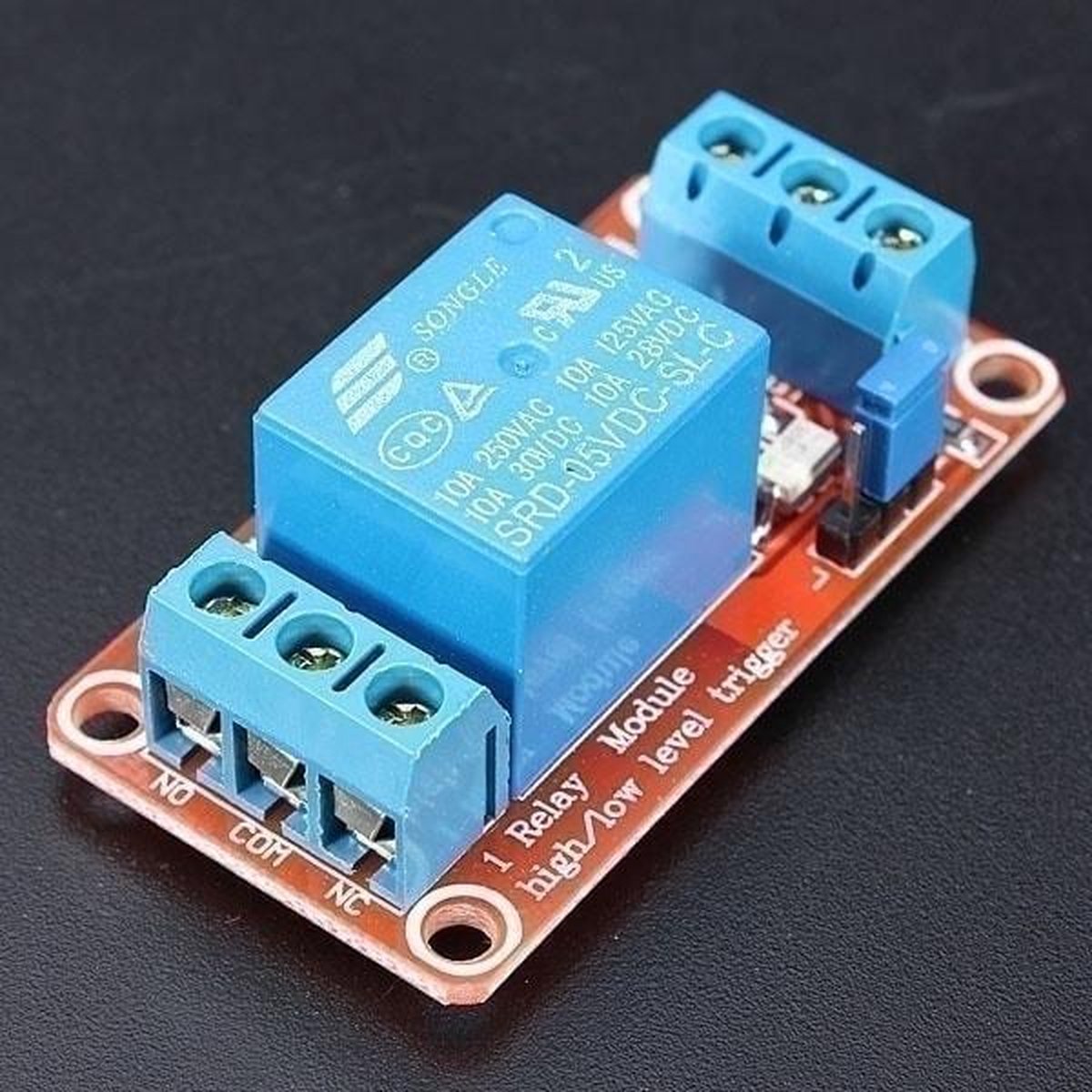 5V 1 Kanaal Level Trigger Optocoupler Relais Module Voor Arduino