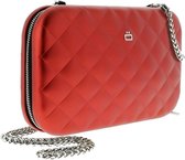 Ögon Designs Quilted Lady Bag Dames Clutch - Rood