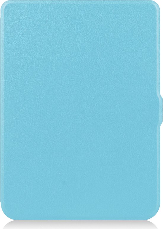 Hoes Geschikt voor Kobo Nia Hoesje Bookcase Cover Hoes - Hoesje Geschikt voor Kobo Nia Hoes Cover Case - Lichtblauw van Merkloos — afbeelding 3