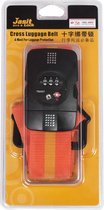 Baytex Kofferriem Met TSA Slot Jasit Oranje - 190 cm
