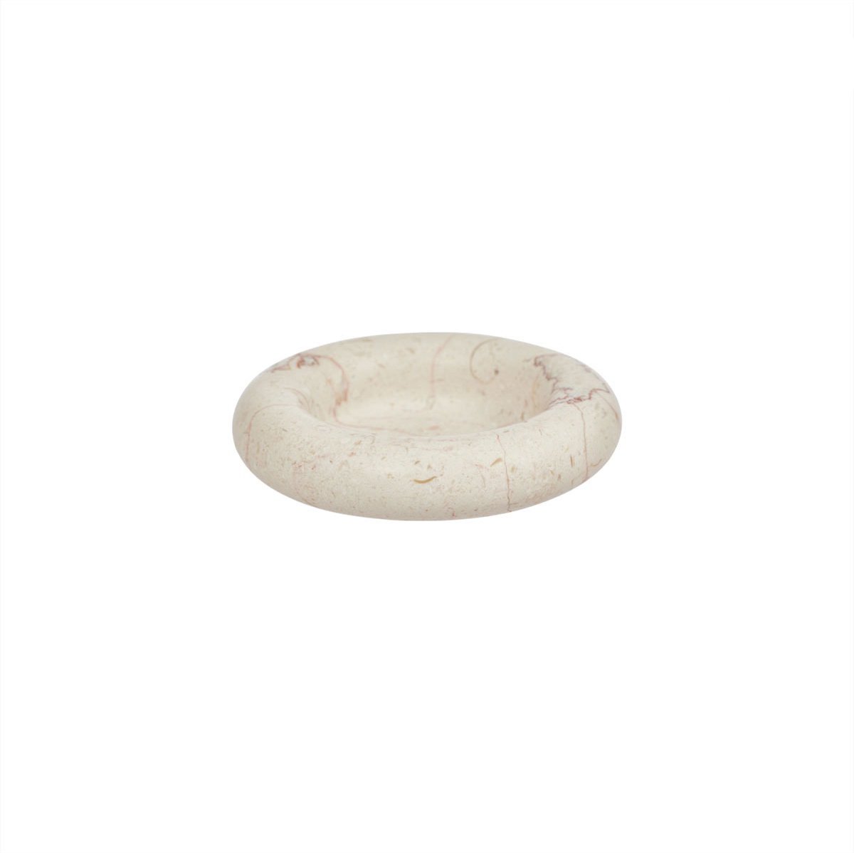 OYOY Savi kandelaar wit marmer 14cm