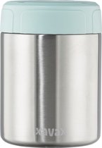 Xavax Tasse thermos en acier inoxydable, 500 ml, tasse à soupe étanche, bleu pastel