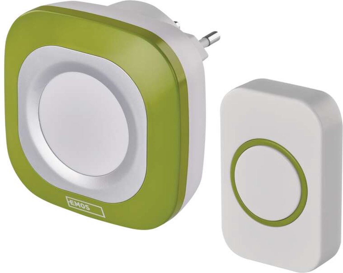 Emos P5733G deurbelset Wit