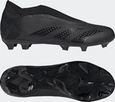 adidas Performance Predator Accuracy.3 Veterloze Firm Ground Voetbalschoenen - Unisex - Zwart- 42 2/3