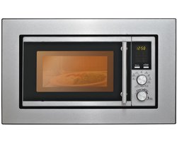 Silva Schneider EBM-G 880E Zwart, Roestvrijstaal Grill-magnetron Ingebouwd 17 l 700 W