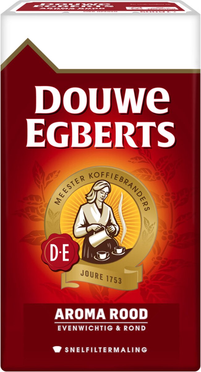 Douwe Egberts Aroma Rood Koffie Snelfilter Maling 500 gr thumbnail 2