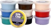 Silk Clay®, kleuren assorti, Basic 1, 10x40gr