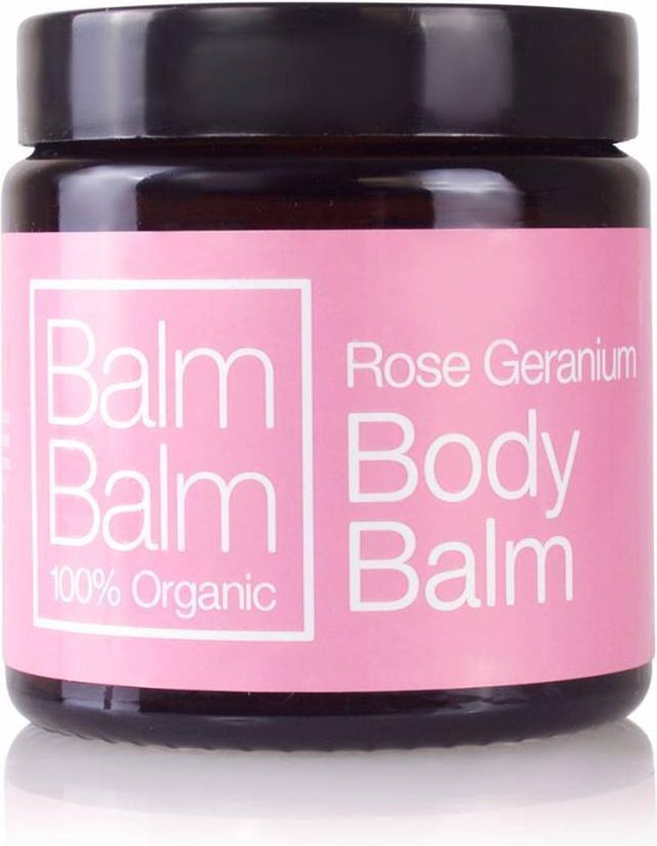 Balm Balm - Rose Geranium Body Balm 120ml - 100 Organic