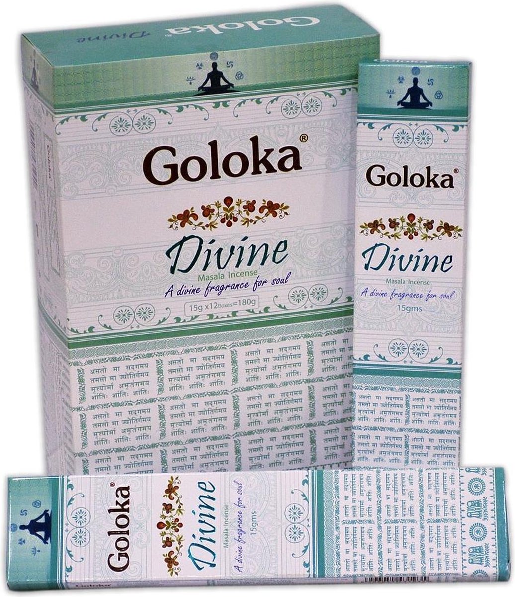Goedkoopste Wierook Goloka Divine - 15 g - (12st.