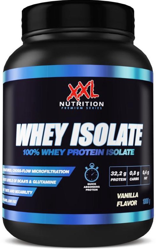 XXL Nutrition Whey Isolaat Eiwitshake 2500 gram Vanille