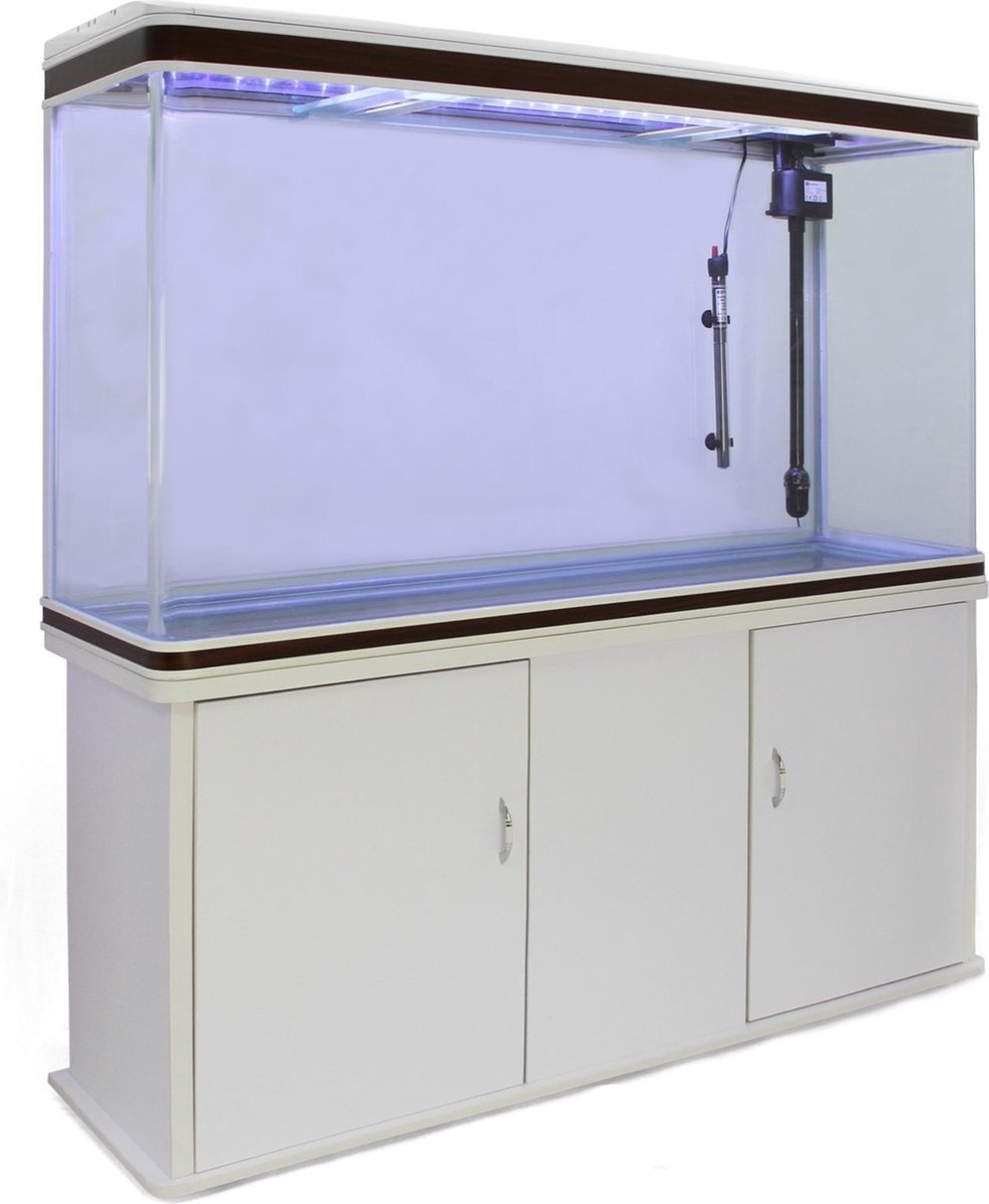 ZooPaul Aquarium onderkast budget 80 x 35 x 60 cm met gebogen voorruit zwart
