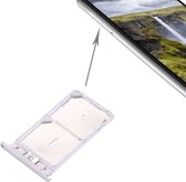 Geschikt voor Xiaomi Redmi Note 3 (MediaTek Version) simkaartlade (zilver)