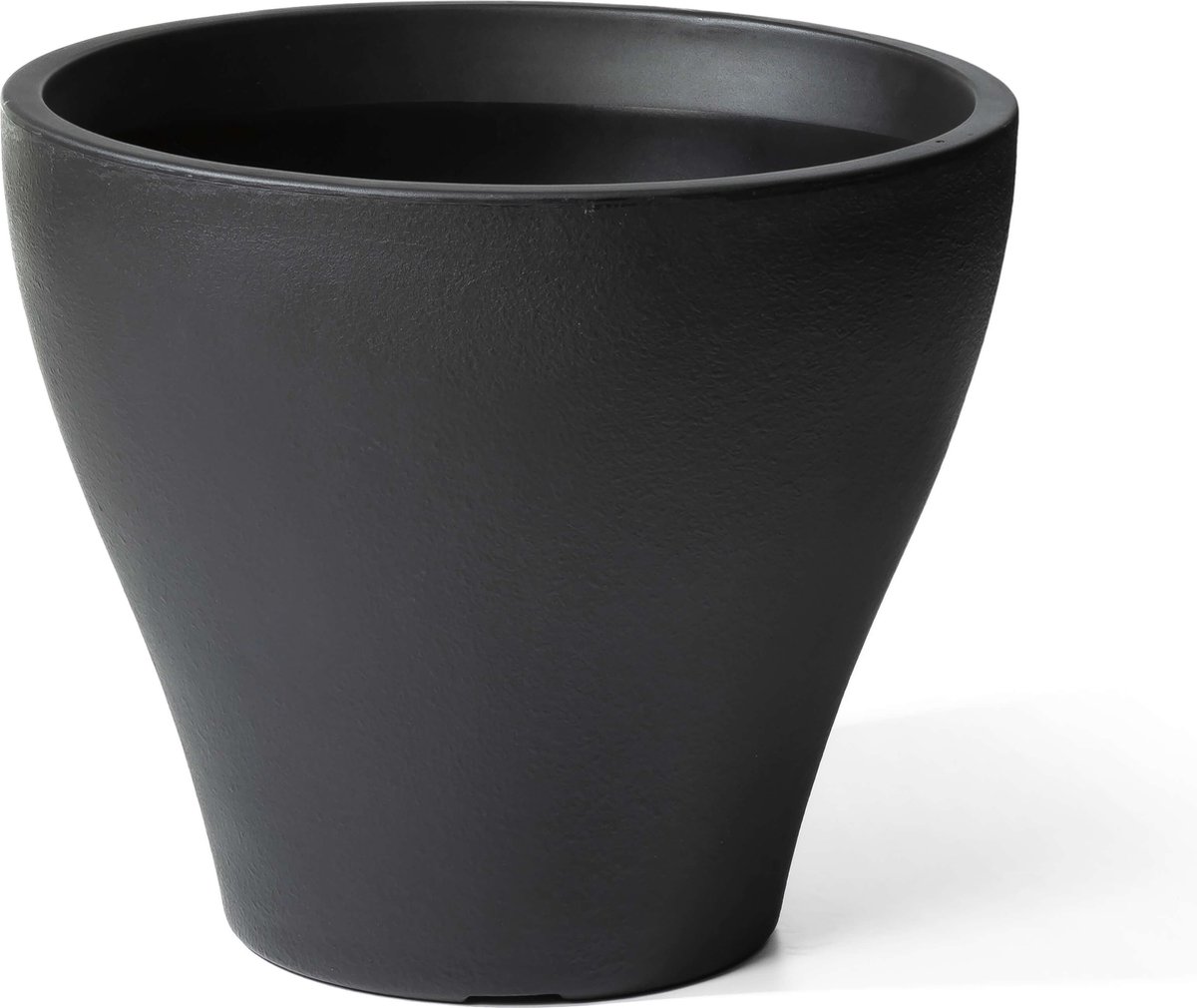 Step2 Fernway Bloempot voor binnen & buiten - Plantenbak van kunststof met waterreservoir - Onyx Zwart